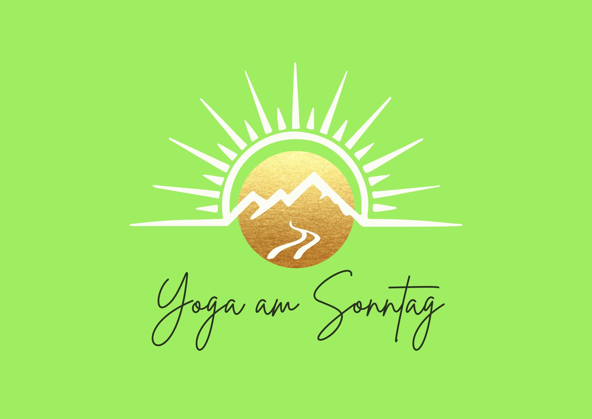 Yoga immer am Sonntag